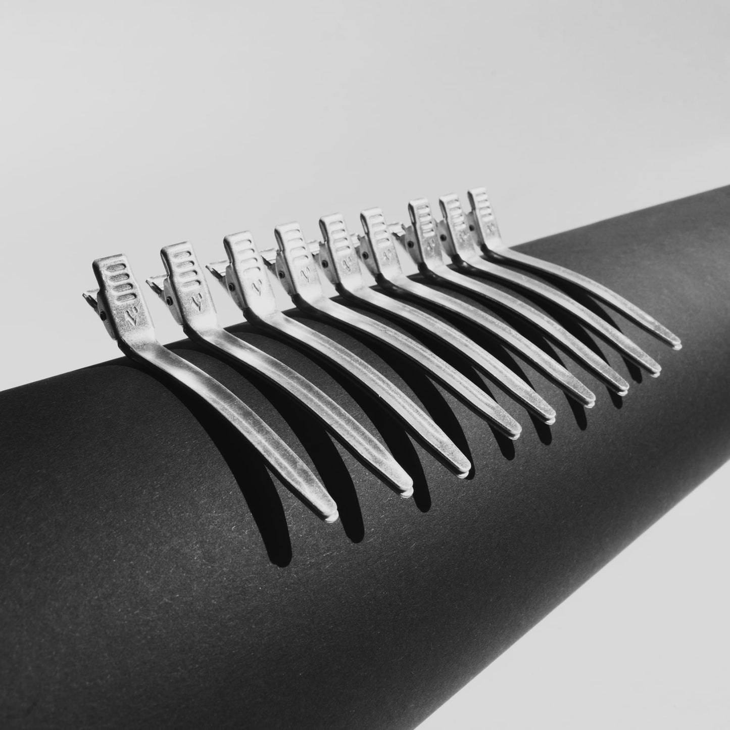 Professional Aluminum Hair Clips – Set of 10